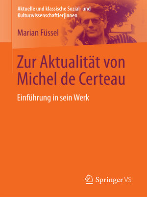 cover image of Zur Aktualität von Michel de Certeau